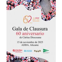 Gala de Clausura -60 Aniversario Cáritas Diocesana