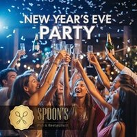 New Year's Eve Party Spoons