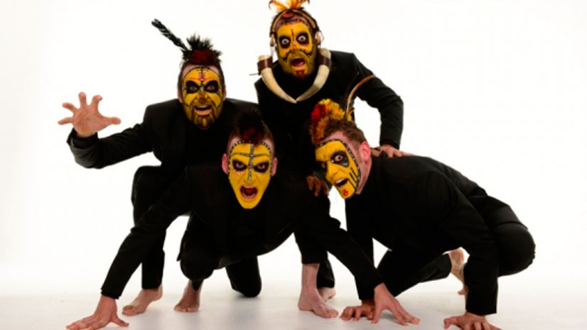 El ingenio y la irreverencia de Yllana  junto al talento musical de 'The Primital Brothers'